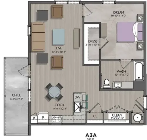 Vecina Apartment Villas Floor plan 7