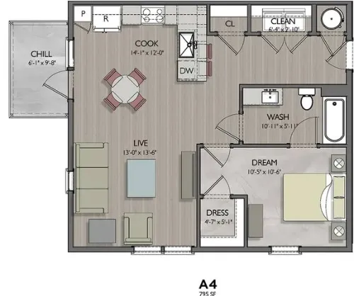 Vecina Apartment Villas Floor plan 8