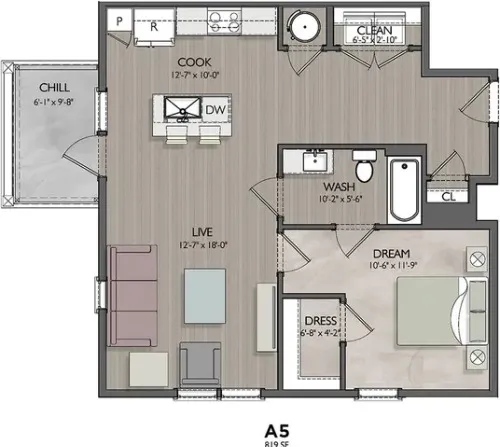 Vecina Apartment Villas Floor plan 9
