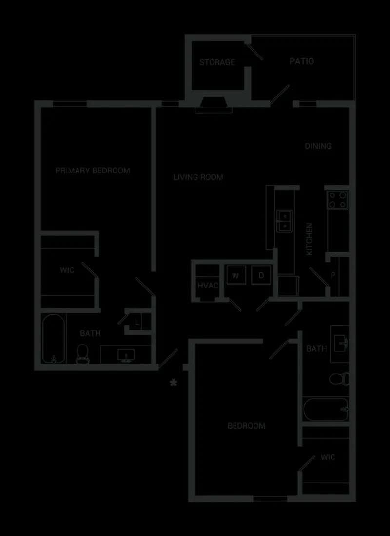 Venue at 8651 Apartments Fort Worth FloorPlan 4