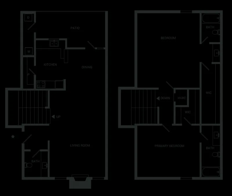 Venue at 8651 Apartments Fort Worth FloorPlan 6