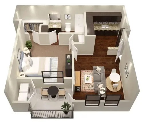 Verandas at Alamo Ranch Apartments floor plan 2