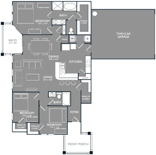 Villages of Briggs Ranch floor plan 10
