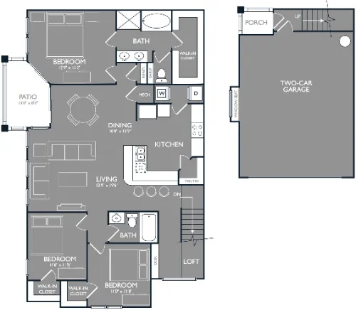 Villages of Briggs Ranch floor plan 11