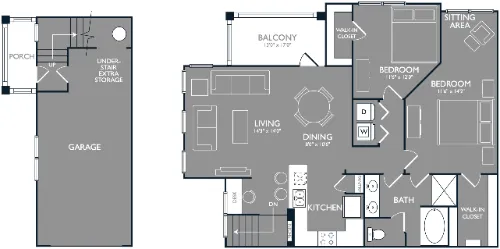 Villages of Briggs Ranch floor plan 7