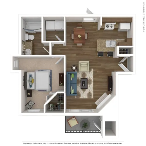 Villas At Oakwell Farms San Antonio Floorplan 1