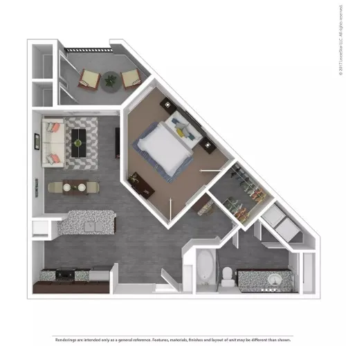 Villas At The Rim floor plan 3
