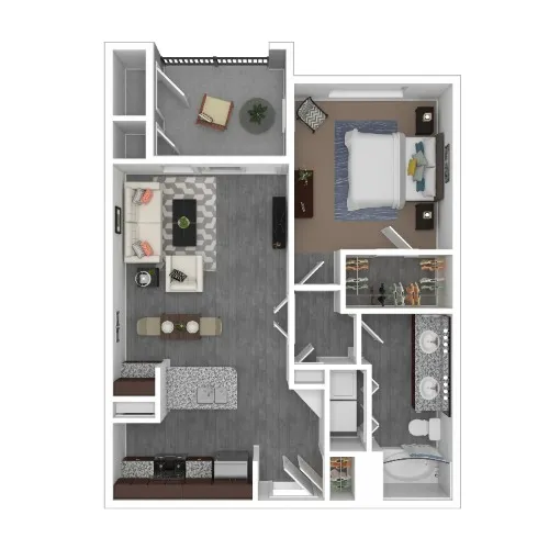 Villas At The Rim floor plan 4