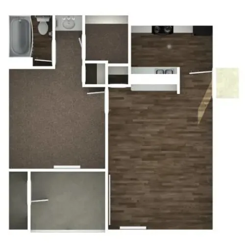 Villas De Santa Fe floor plan 1