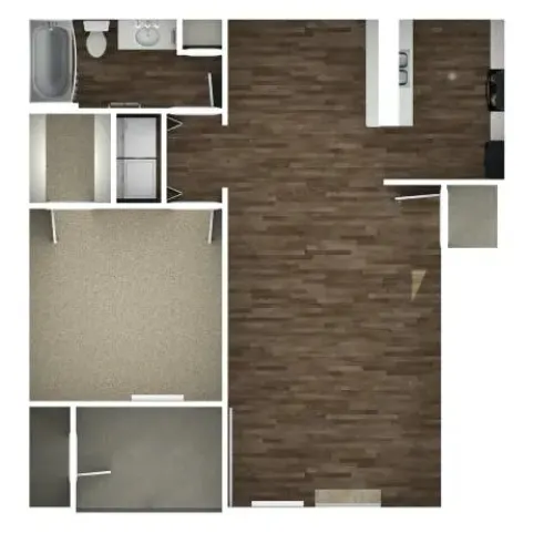 Villas De Santa Fe floor plan 2