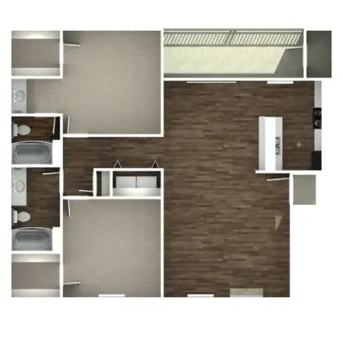 Villas De Santa Fe floor plan 4