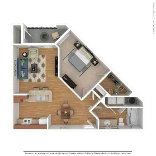 Villas In Westover Hills floor plan 3