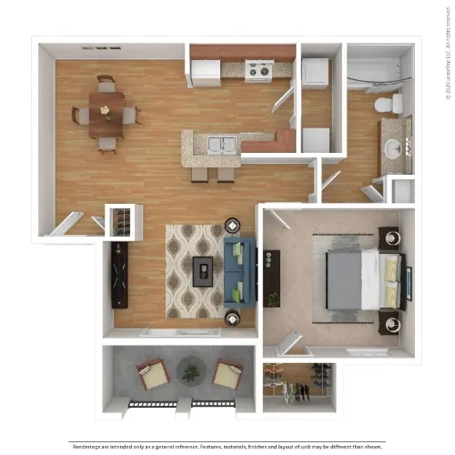Villas In Westover Hills floor plan 4
