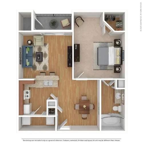Villas In Westover Hills floor plan 5