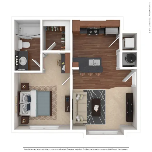 Villas Of Vista Del Norte San Antonio Floorplan 1