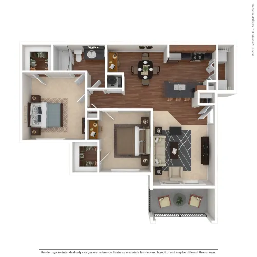 Villas Of Vista Del Norte San Antonio Floorplan 4