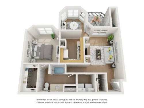 Villas at Rogers Ranch floor plan 2