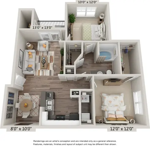 Villas at Zaragosa El Paso Floorplan 3