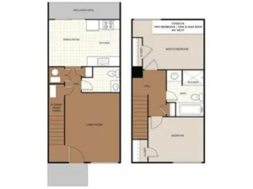 Vista Village Apartments El Paso FloorPlan 5