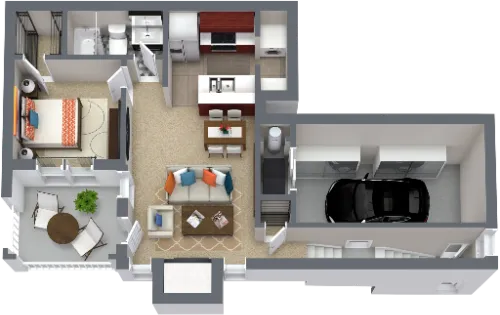 Western Station Apartments Fort Worth Floorplan 2