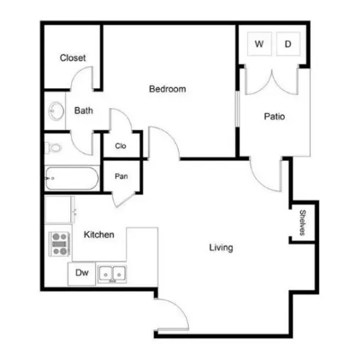 Westmount at River Park Fort Worth Floorplan 2
