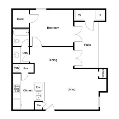 Westmount at River Park Fort Worth Floorplan 4
