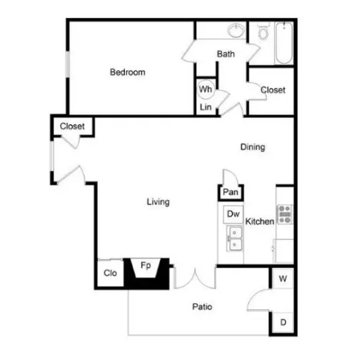 Westmount at River Park Fort Worth Floorplan 5