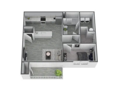 Westwood Terrace San Antonio Floorplan 2