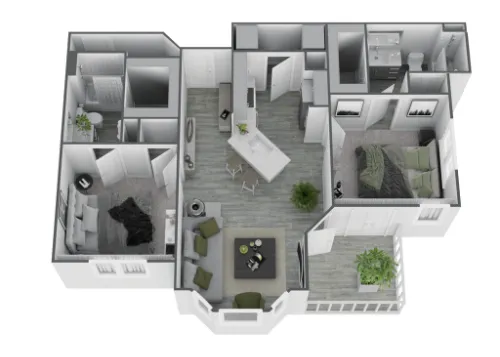 Westwood Terrace San Antonio Floorplan 4