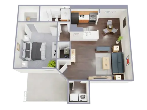 Whispering Pines El Paso Floorplan 1