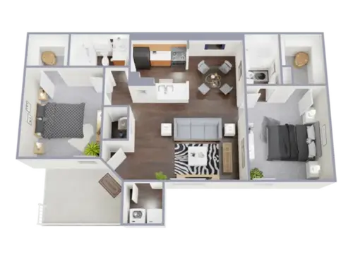 Whispering Pines El Paso Floorplan 2