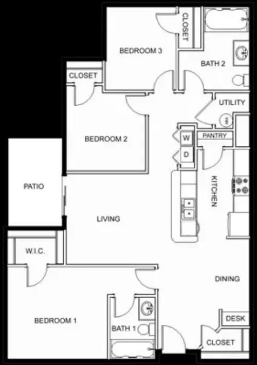 Wildwood Branch Fort Worth FloorPlan 2