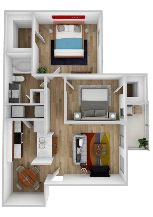 Willow Glen Fort Worth FloorPlan 4
