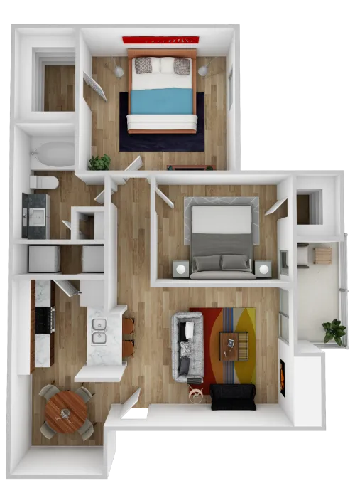 Willow Glen Fort Worth FloorPlan 5