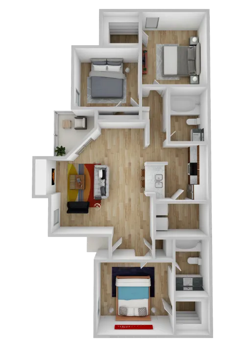 Willow Glen Fort Worth FloorPlan 9