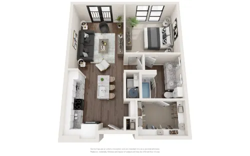 Willow & Wise Fort Worth FloorPlan 7