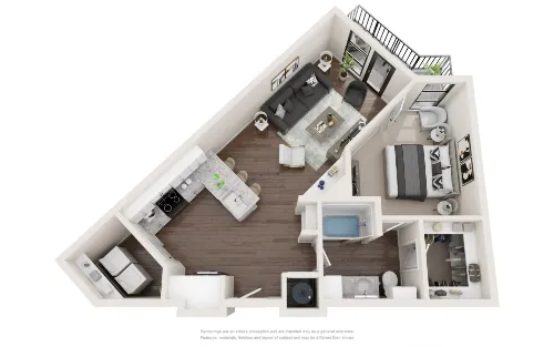 Willow & Wise Fort Worth FloorPlan 8