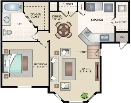 Windsor Place El Paso FloorPlan 2