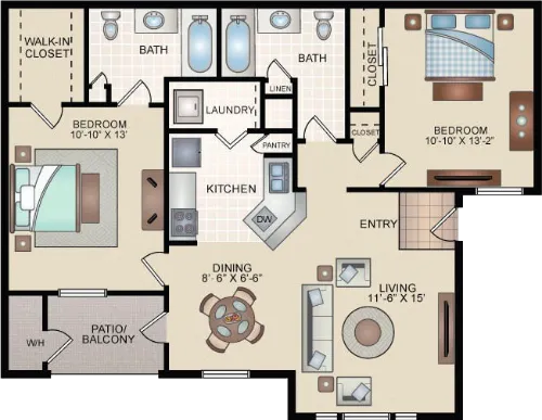 Windsor Place El Paso FloorPlan 5