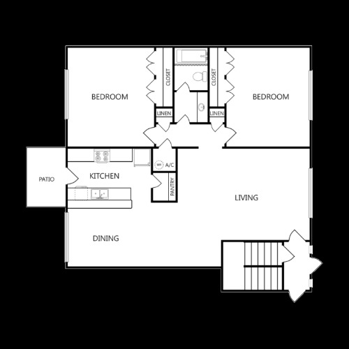 Wyndchase Apartments El Paso FloorPlan 4