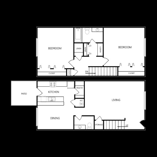 Wyndchase Apartments El Paso FloorPlan 5
