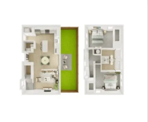YardHomes® Juniper Pointe floor plan 3