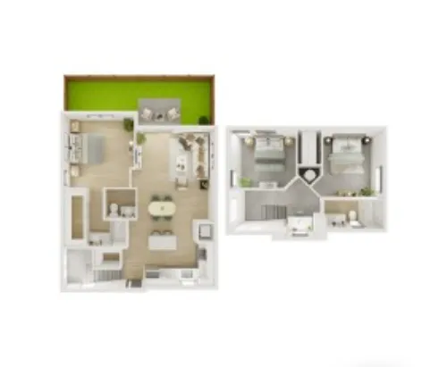 YardHomes® Juniper Pointe floor plan 4