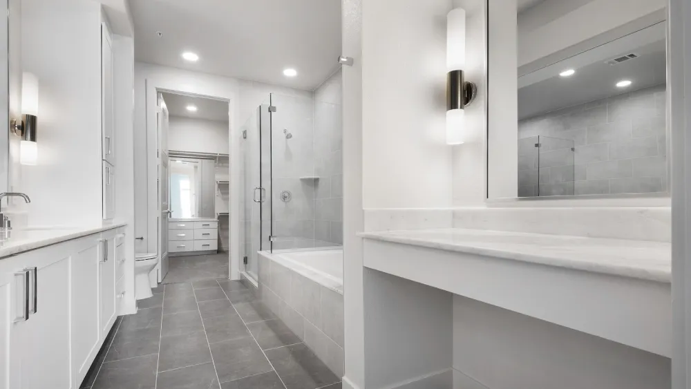 7600 Broadway Apartments Walk-In Showers