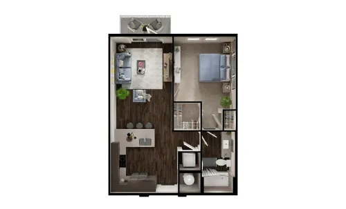 Acero San Antonio FloorPlan 1
