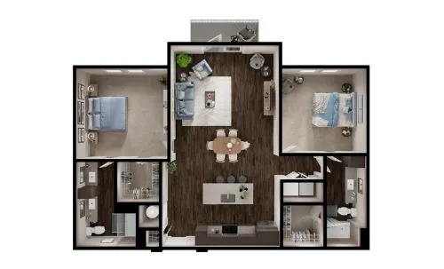 Acero San Antonio FloorPlan 9