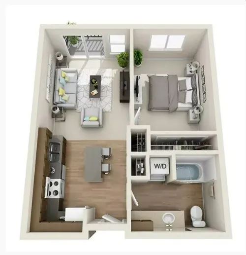 Affinity at Monterrey Village 55+ San Antonio FloorPlan 2