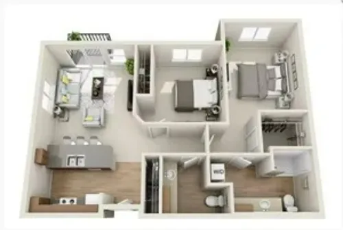 Affinity at Monterrey Village 55+ San Antonio FloorPlan 5