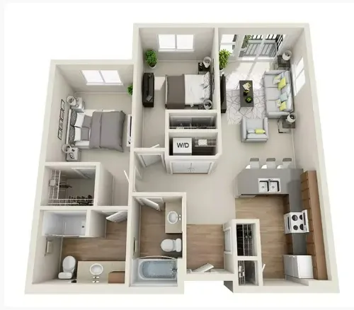 Affinity at Monterrey Village 55+ San Antonio FloorPlan 8