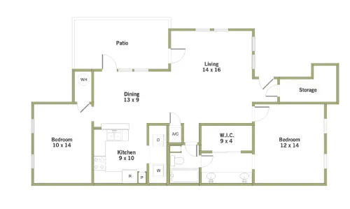 Algarita Lakeside San Antonio Floorplan 6
